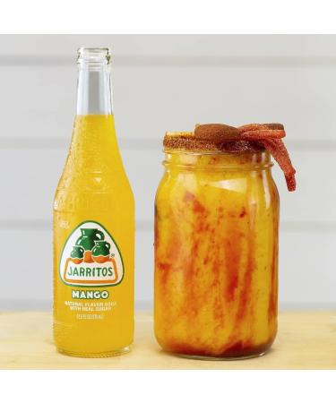 Jarritos Mango Soft Drink 370 ml x 4 bottles - Buy Online on GoSupps.com