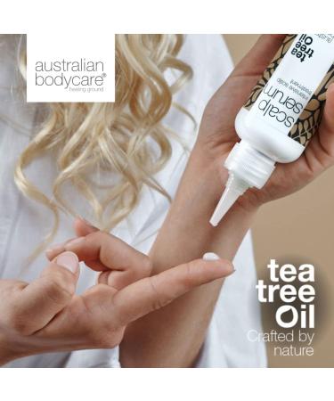 Australian Bodycare Scalp Treatment for Dry Itchy Flaky Scalp, Dandruff & Eczema - Tea Tree Oil Hair Cleanser (150ml) - Buy Online on GoSupps.com