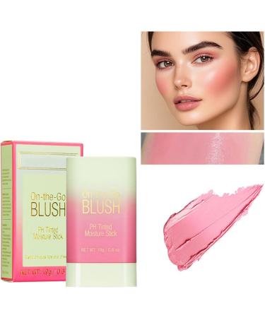 CHAKAE Tinted Blush Stick Cream Blushes Stick Solid Beauty Stick Moisturizing Stick Makeup Supplies for Cheeks - Buy Online on GoSupps.com