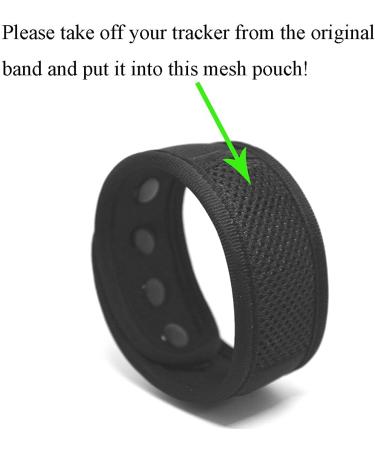 B-Great Medium Black Ankle Band for Fitbit/Garmin Fitness Trackers - Fits 7 1/2 to 10 1/2 in. Ankles - Buy Online on GoSupps.com