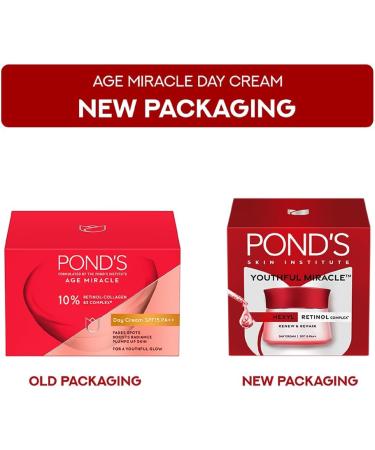 Pond's Ponds Age Miracle Wrinkle Corrector SPF 18 PA++ Dagcr me 50 g - Buy Online on GoSupps.com
