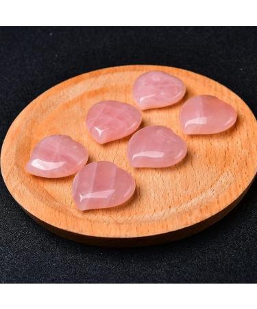 1PC Natural Rose Quartz Heart Shape Love Mini Crystal Stone Gemstone DIY Jewelry Gift Couple Decoration Souvenir Stone Mineral Specimen - Buy Online on GoSupps.com