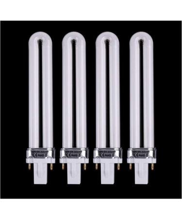 XICHEN 4PCS 9W UV 365nm Lamp Bulb Tube Set for Nail Art Dryer UV Lamp Replacement - Buy Online on GoSupps.com