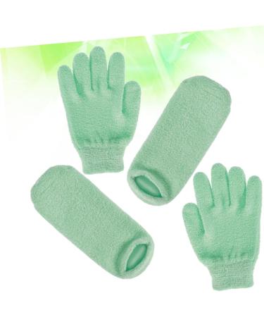 CALLARON 2 Paires De Mitaines De Soins De Beaut Spa Pour Mains Avec Gel Naturel Blanchissant Et Exfoliant - Buy Online on GoSupps.com