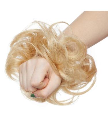 100% Human Hair Tie - Smooth Hair Parting & Updos | 23g Bleach Blonde 613# - Buy Online on GoSupps.com