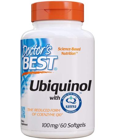 Doctor's Best Ubiquinol with Kaneka 100 mg 60 Softgels - Buy Online on GoSupps.com