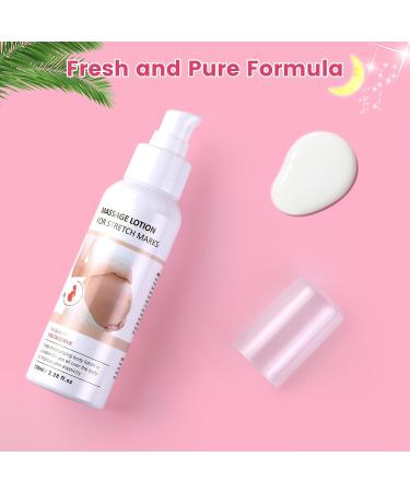 Buy Stretch Mark Cream for Pregnancy - Moisturizing & Brightening with Collagen & Avocado - Fades Postpartum Marks - 3.38 oz - Buy Online on GoSupps.com
