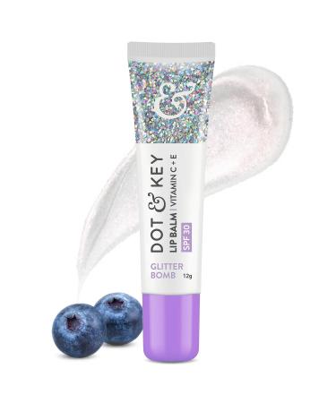Buy Vitamin C & E Glitter Lip Balm SPF 30 | Moisturized Glossy & Mess-Free Shine | International Shipping - Buy Online on GoSupps.com