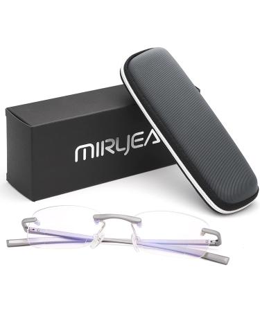 Randlos Bifocal Reading Glasses - Blue Light Blocking Vintage Design for Men & Women 1.50x Magnification Spring Hinges Titanium Alloy - Perfect for Near & Far Presbyopia - Buy Online on GoSupps.com