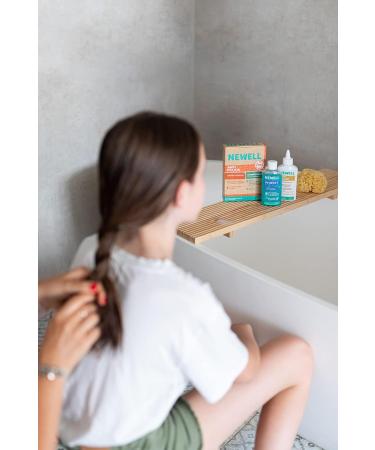  NEWELL NEWELL | Lice Remover Kit | Includes Newell Lotion & Shampoo | Removes 100% Lice & Canvas | Kit 100ml + 120ml | Won't Damage or Grease Hair | 100% Bottles - Buy Online on GoSupps.com