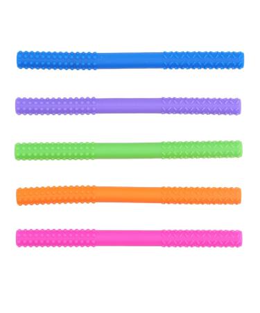 Toddler Teething Sticks - Tear Resistant Silicone Teething Toys for ADHD Babies (Type A) - Buy Online on GoSupps.com