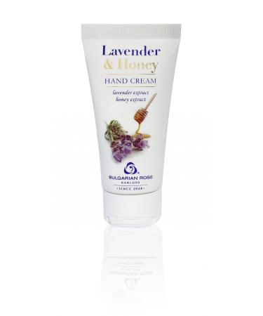 Bulgarian rose hand cream lavender and honey 50 ml helps the skin of the hands to combat everyday deposits and harmful influences on external factors
