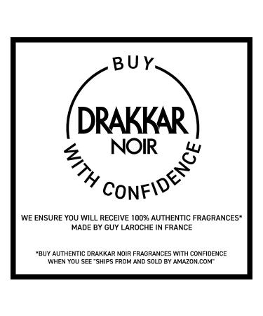 Drakkar Noir by Guy Laroche - Vintage Designer Fragrance for Men - Fresh & Classic Evening Scent - Long Lasting Amber Fougere Aroma - 6.7 Oz EDT Spray - Buy Online on GoSupps.com