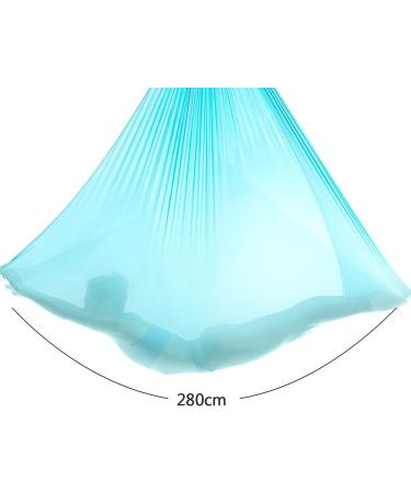 SanQing Aerial Yoga Hammock - Purple Aerial Silk for Antigravity Inversion Exercises | Durable Yoga Starter Kit for All Levels | Home Use - Buy Online on GoSupps.com