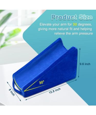 Zelen Arm Elevation Pillow - Support Wedge for Post Surgery Recovery & Broken Arm Therapy - Buy Online on GoSupps.com