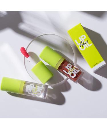 MAEPEOR 8 Color Plumping Lip Oil | Hydrating Fat Oil Lip Gloss | Vegan Tinted Lip Oil (02) - Buy Online on GoSupps.com