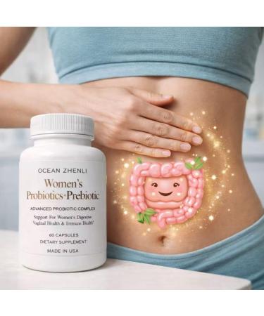 Ocean Zhenli Women s Probiotics + Prebiotic Supplement 60 Capsules - Buy Online on GoSupps.com