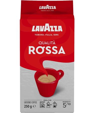 Lavazza Qualita Rossa Ground Coffee 250g (6 Bags) - Buy Online on GoSupps.com
