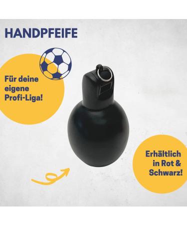 Best Sporting Handpipe | High-Quality Referee & Coaching Whistle | Durable Black Football Pipe for Children | Trainer Whistle Set - Buy Online on GoSupps.com