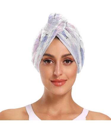 Butterflies Dry Hair Cap Set - 2 Piece Quick Drying Towel & Soft Button Headband | Super Absorbent Comfort for All Hair Types | International Shipping - Buy Online on GoSupps.com