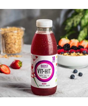 Vit Hit Energy Drink 12x500ml (Boost - Berry)