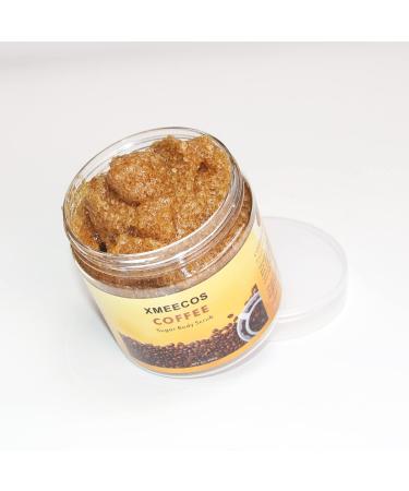 Coffee Sugar Body Scrub | Cruelty-Free Exfoliating Moisturizer | Heals Cracked Skin & Nourishes with Coffee Extract - Buy Online on GoSupps.com