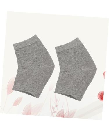 minkissy Silicone Gel Heel Socks Feet Repair Socks Cracked Heels Gel Socks Cracked Heel Socks Toeless Gel Socks Feet Cracked Socks Heel Moisturizing Socks Silicone Heel Socks Foot Protector - Buy Online on GoSupps.com