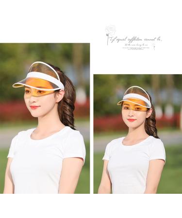 Aluyf 80s Sun Cap - Unisex Neon Beach Sun Hat & Visor for Golf Tennis and Poker Parties - Buy Online on GoSupps.com