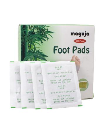 Foot Pads(100Pads) Ginger Foot Pads Foot Patch 100 Adhesive Sheets Suitable for Travel or Home Use
