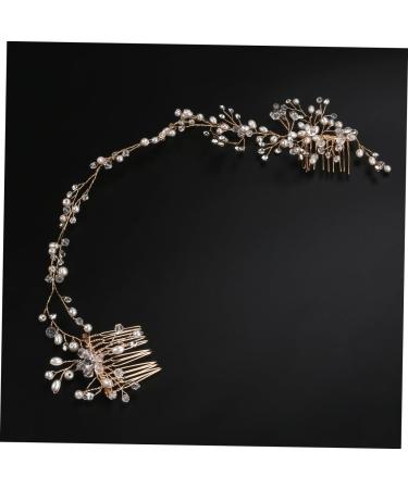 FRCOLOR Bridal Wedding Hair Comb Hair Comb Rhinestone hair pin tiara hairpin bride Ladies Ideas - Buy Online on GoSupps.com