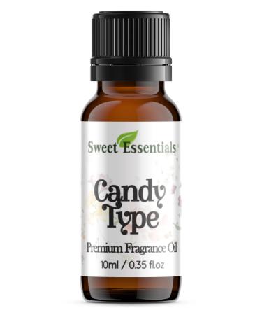 Candy Type 10ml (0.35fl oz) Premium Fragrance Oil Aromatherapy Diffuser Crafts Soap Home Scents Bath & Body DIY Parfum and Much More. Versatile & Long-Lasting by Sweet Essentials