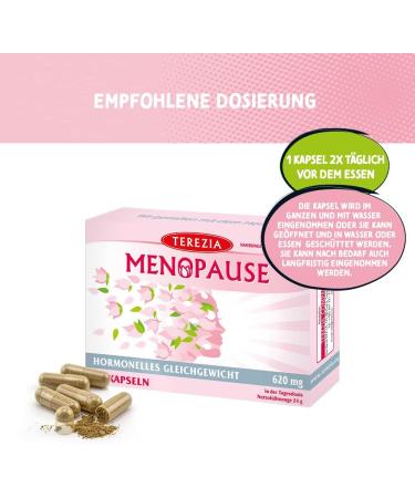Terezia Menopause Support | Hormonal Balance & Women s Cycle | 620mg 60 Capsules | Boost Mobility & Flexibility - International Shipping Available - Buy Online on GoSupps.com