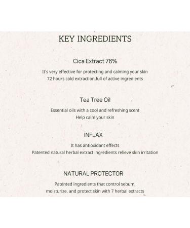 Buy THE PLANT BASE AC Clear Moisture Cica Cream 100ml | Korean Skincare with 76% Centella Asiatica | Hydrating Moisturizer for Clear Skin - Buy Online on GoSupps.com