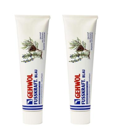 GEHWOL Fusskraft Blue Dry Brittle Skin Foot Cream 2x 125 ml Aloe Vera 125 ml (Pack of 2)