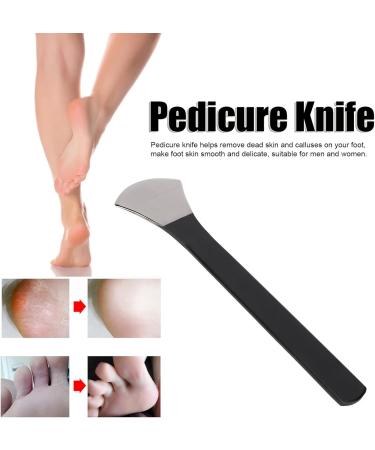 Fan Pedicure Knife Wide Pedicure Knife High Manganese Steel Dead Skin Calluses Removal - Buy Online on GoSupps.com