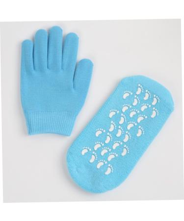 Healeved Gel Socks Moisturizing Toe Socks Moisturising Gloves Moisture Socks Gel Gloves and Socks Spa Gloves Socks for Heels Socks for Women Womens Socks Moisturizing Gloves Spa Socks Hand - Buy Online on GoSupps.com