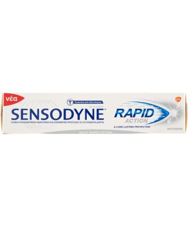 Rapid Action Whitening Toothpaste 75ml - Brighten Your Smile | International Shipping Available - Buy Online on GoSupps.com