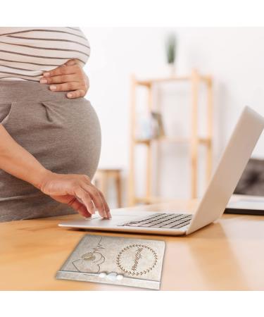 Pundus Premium Beige Mutterpass Cover - Stylish Organizer for Pregnancy Documents & Ultrasound Photos | Perfect Gift for Moms-to-Be - Buy Online on GoSupps.com