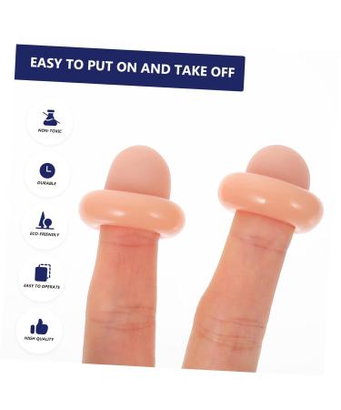 8 Pairs Finger Covers - Cutting Finger Tip Protectors Sleeves Guards | 1.5x1.5cm - International Shipping Available - Buy Online on GoSupps.com