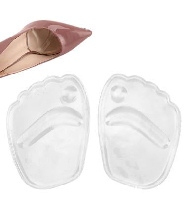 Silicone Foot Cushion 2Pcs Silicone Forefoot Pad Soft Anti Slip Pressure Pain Relief Metatarsal Cushion Pad