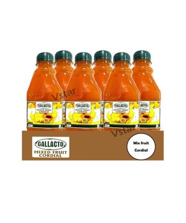 Gallacto Mixed Fruit Cordial 750ml | Pack of 2