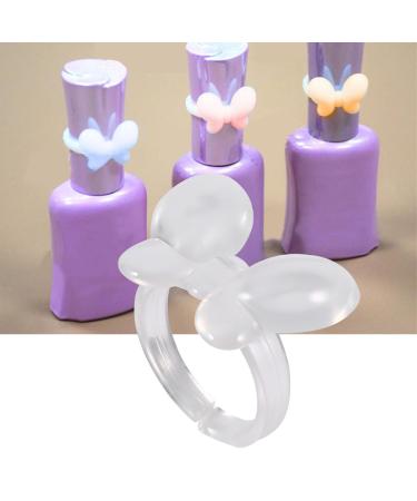 50-Piece Nail Polish Display Set - Flower & Butterfly Gel Nail Diagram Ring for Art Color Showcase - Buy Online on GoSupps.com