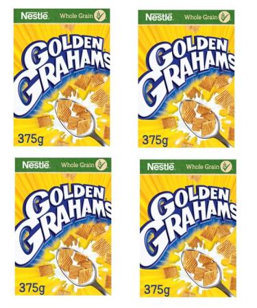 Nestl Golden Grahams Cereal 375g (Pack of 4) - Buy Online on GoSupps.com