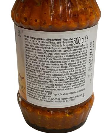 Ashoka Mango Pickle (Hot) 500 G - Buy Online on GoSupps.com