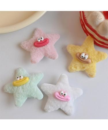 XIAHIOPT Furry Star Hair Clip Funny Clown Hairpin s Star Hairpin Accessories for Women Girls Kids - Buy Online on GoSupps.com