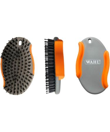 Wahl Canada Palm Pal Dog Grooming Brush Smoothing Dog Brush Dog and Puppy Brush Handheld Dog Brush Charcoal infused bristles - Model 58458 - Buy Online on GoSupps.com