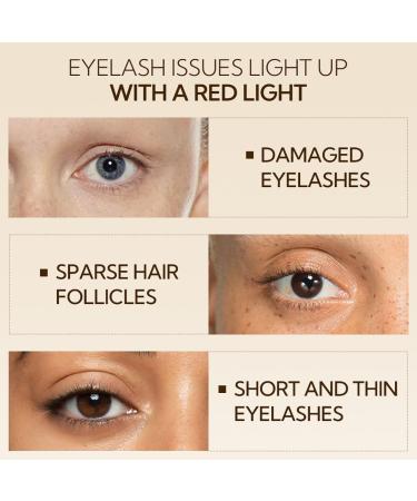 LANBENA Eyelash serum eyelash growth serum natural and safe ingredients 4 ml - Buy Online on GoSupps.com