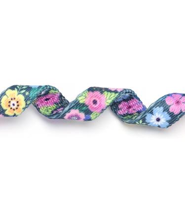 Moonpet Personalized Cat Neck Band - Custom Name & Phone Number Necklace with Safety Closure & Bell - Dark Flower Design - Buy Online on GoSupps.com