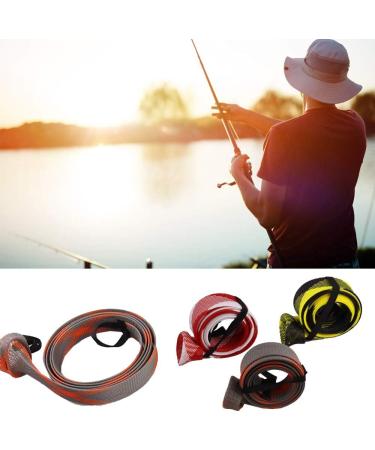 NATRUTH Rod Sock Fishing Rod Sleeve Cover Braided Mesh with Lanyard - 8pcs, 8 Color Options, for 74.8 Casting Sea Fishing Rods - Buy Online on GoSupps.com