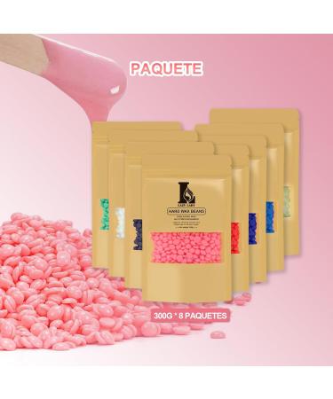 Lazy Lady 800g Wachsperlen Professional Hard Wax Beans for All Skin Types | Hair Removal Waxing Pearls (8 Pack 300g) - Buy Online on GoSupps.com